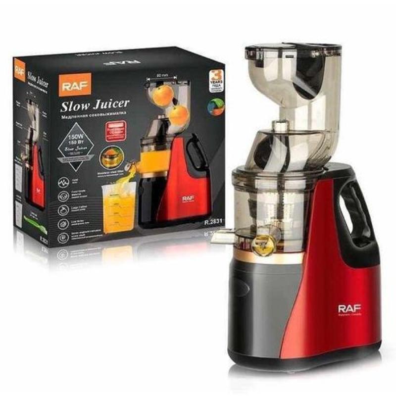 RAF Compact Slow Juicer & Juice Extractor - 150W