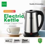 Syinix 2.2L Electric Kettle - Silver