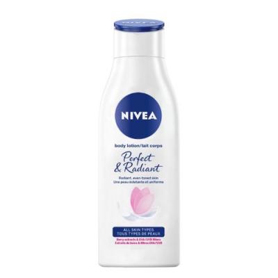 NIVEA Perfect & Radiant Body Lotion For Women - 400ml (Pack Of 2)