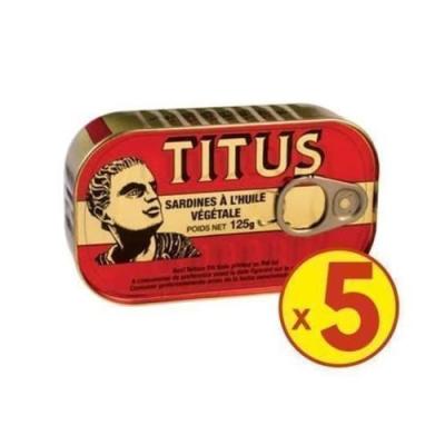 Titus Sardines 125g(5pie)