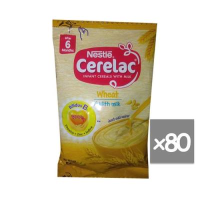 Nestle Cerelac infants wheat with milk 50gx80