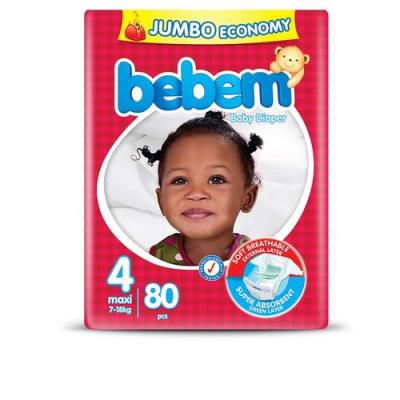 Bebem Max diaper size 4 jumbo pack 80x1