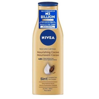 NIVEA Nourishing Cocoa Body Lotion For Women - 400ml (Pack Of 2)