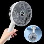 RHRB 4-in-1 Portable Clip Fan, 3 Speed Adjustable Multi-scene Cooling Fan with Detachable Washable Cover