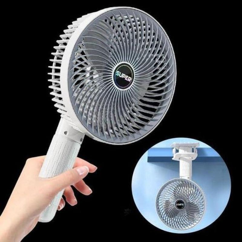 RHRB 4-in-1 Portable Clip Fan, 3 Speed Adjustable Multi-scene Cooling Fan with Detachable Washable Cover