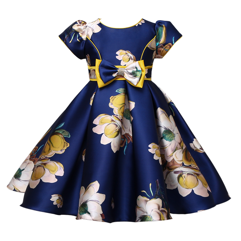 Buy Summer Latest Western Pattern Design Party Wear Kid Children Girl Dress  For Kid Girl from Ou Tong Import & Export Trading(Guangzhou) Co., Ltd.,  China | Tradewheel.com