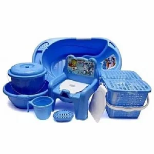 Cherish Baby Bath Set Blue
