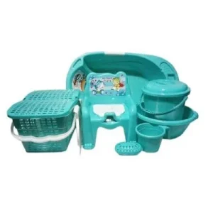 Baby Bath Set – 7PCS Mint Green